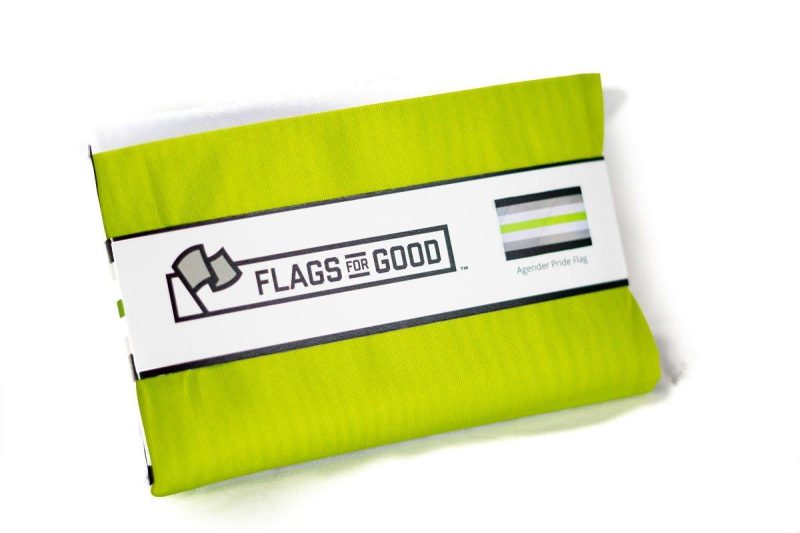 Agender Flag Folded