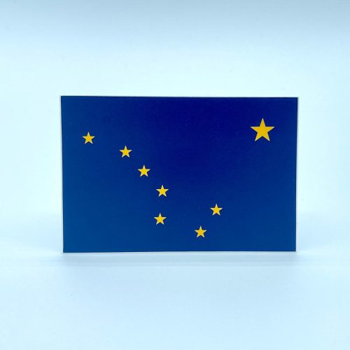 Alaska Flag Sticker Photo