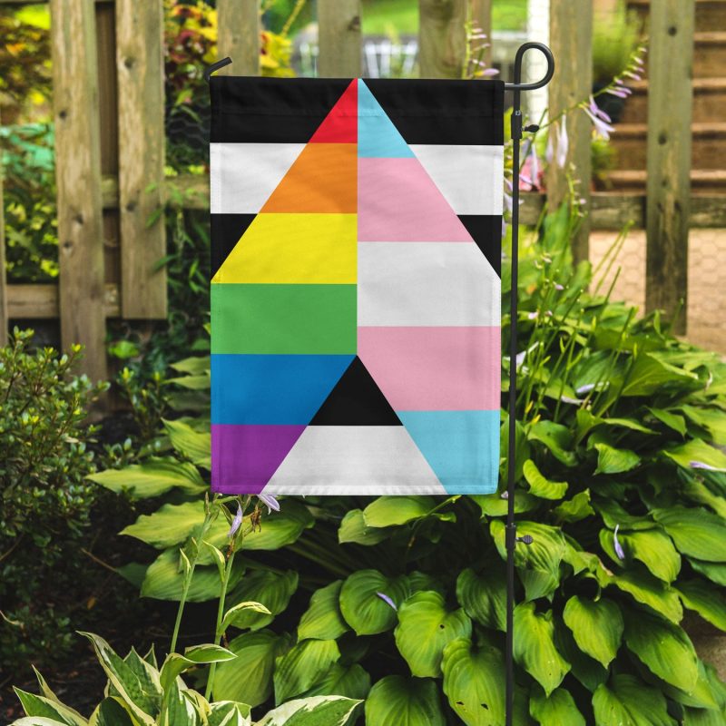 Ally plustrans Garden Flag outdoor