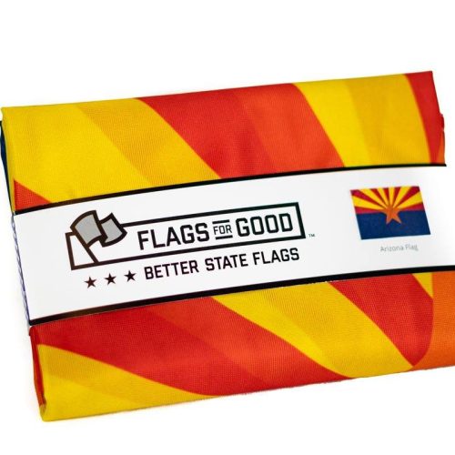 Arizona Flag Folded