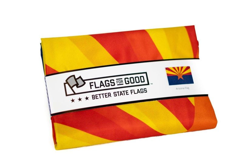 Arizona Flag Folded