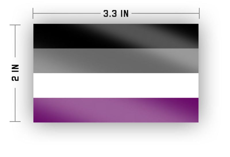 Asexual Pride Flag Sticker Specs cfcc6aa3 17f2 4740 906f aa516389d9e9