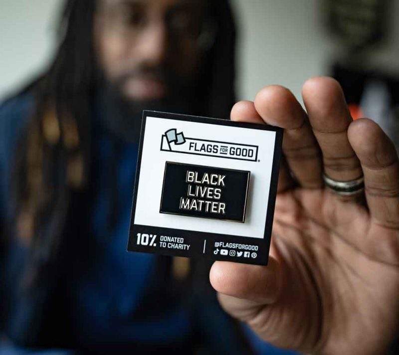 Black Lives Matter Pin Brandon small