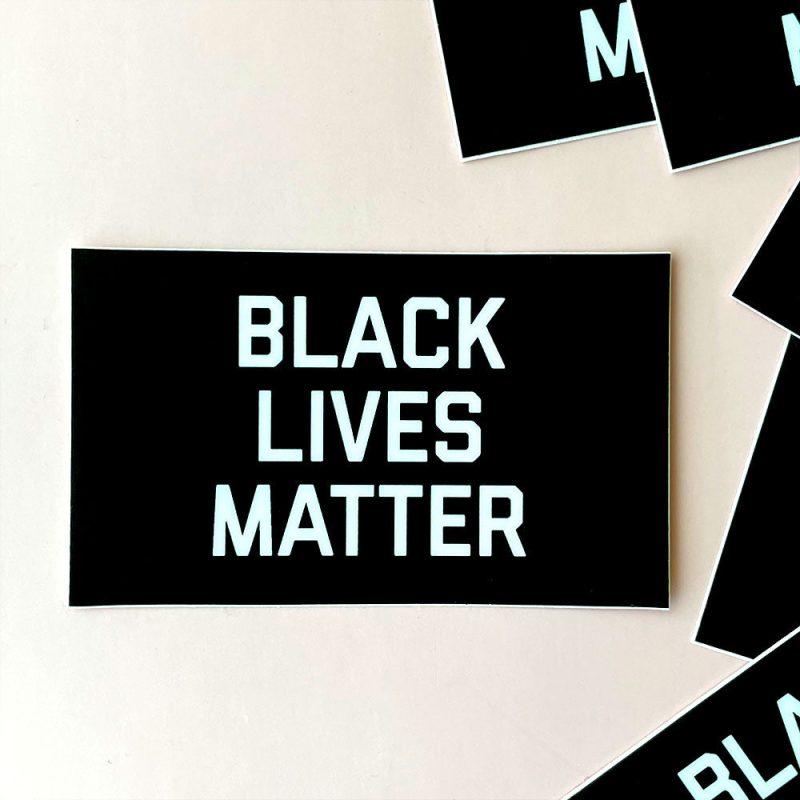 Black Lives Matter Vinyl Sticker