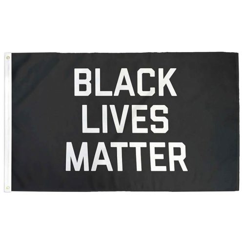 black lives matter flag