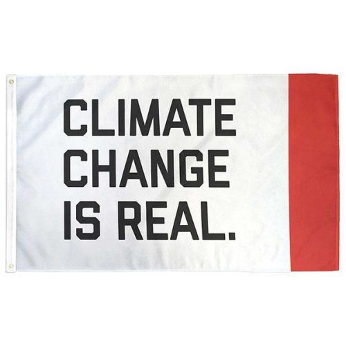 Climate Change Is Real Flag - Flags For Good