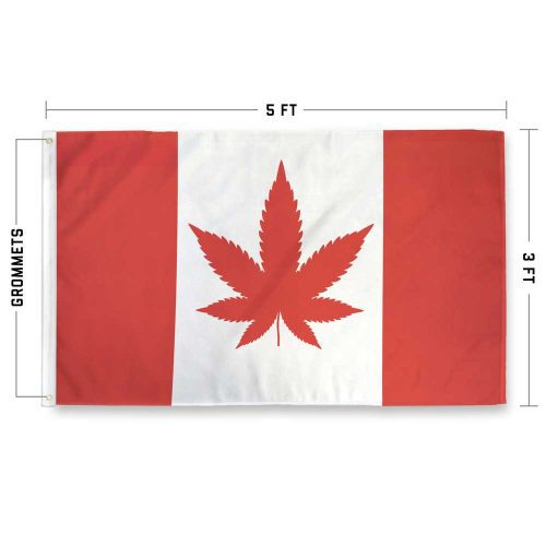 Canada Weed Flag Specs