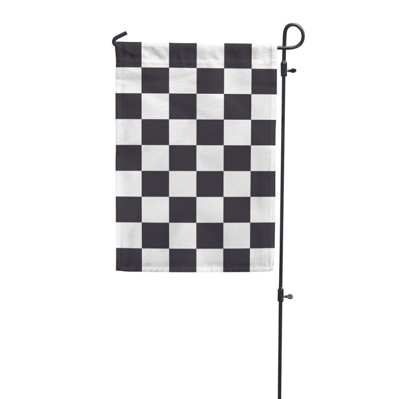 Checkered Garden Flag