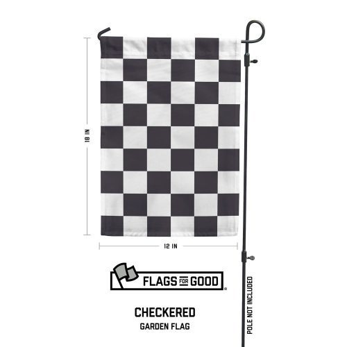 Checkered Garden Flag Specs