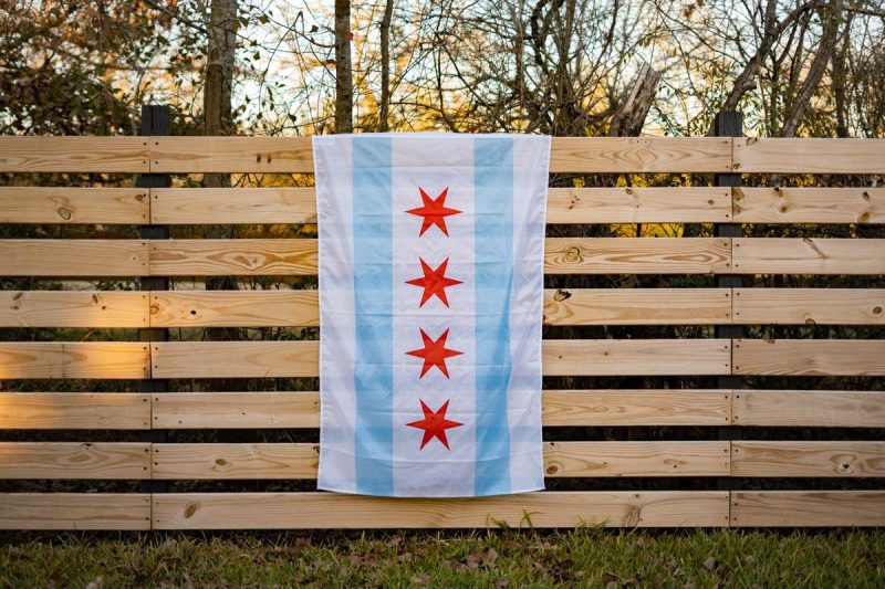 Chicago Flag Fence