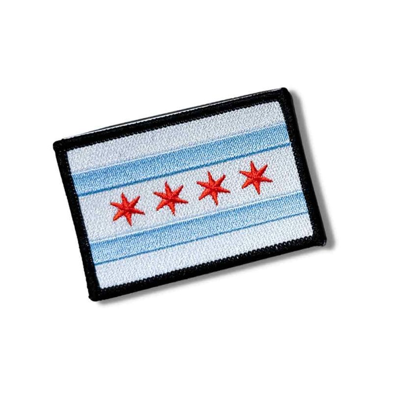 Chicago Flag Patch