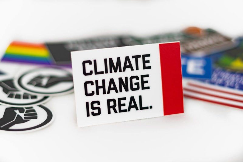 Climate Change Is Real Sticker