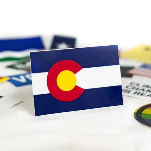 Colorado Flag Sticker Group