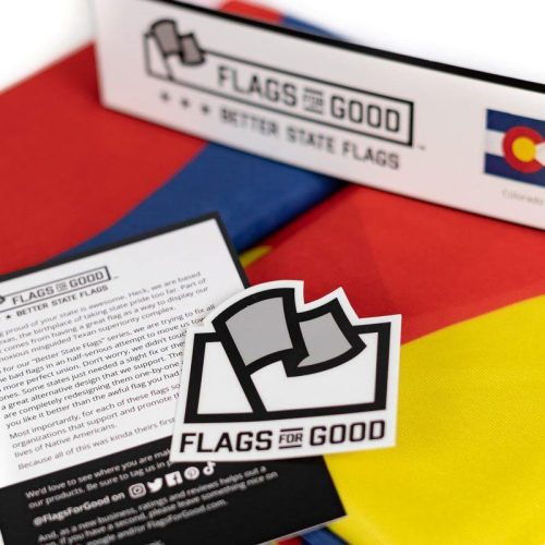 Colorado Flag Unfolded