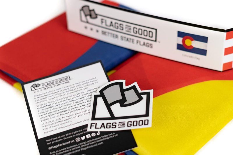 Colorado Flag Unfolded