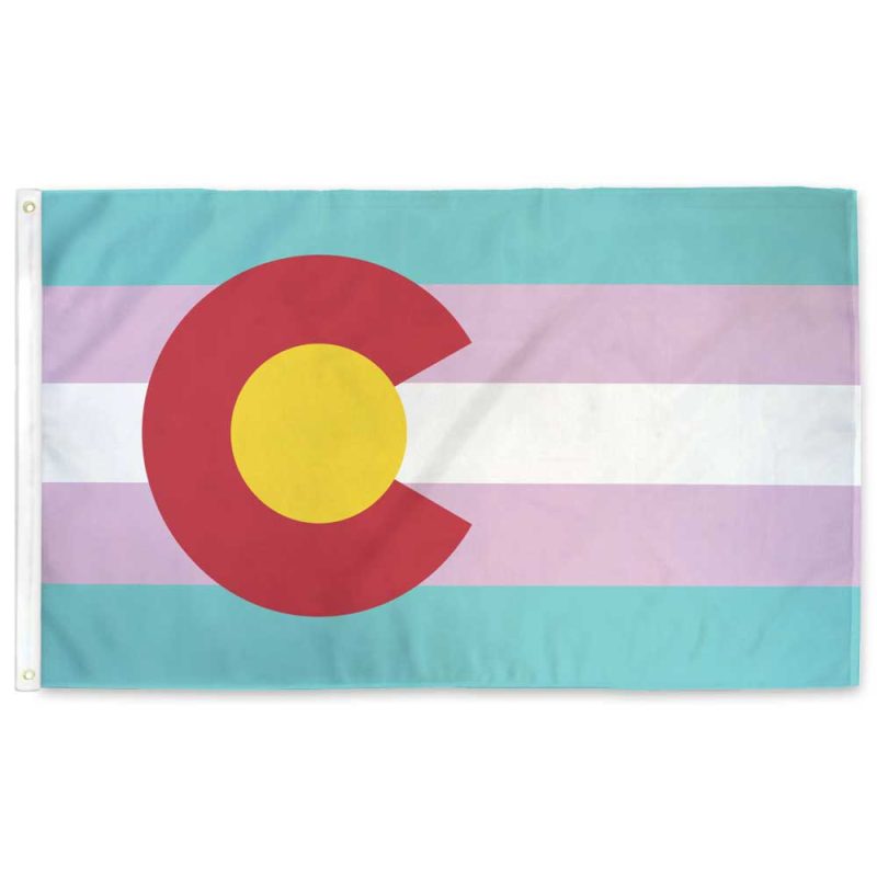 Colorado Trans Pride Flag