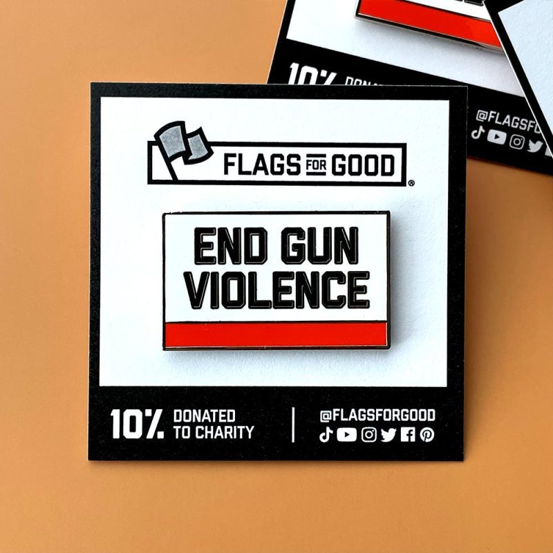 End Gun Violence Hard Enamel Pin