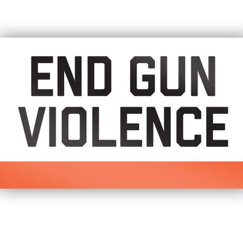 End Gun Violence Sticker