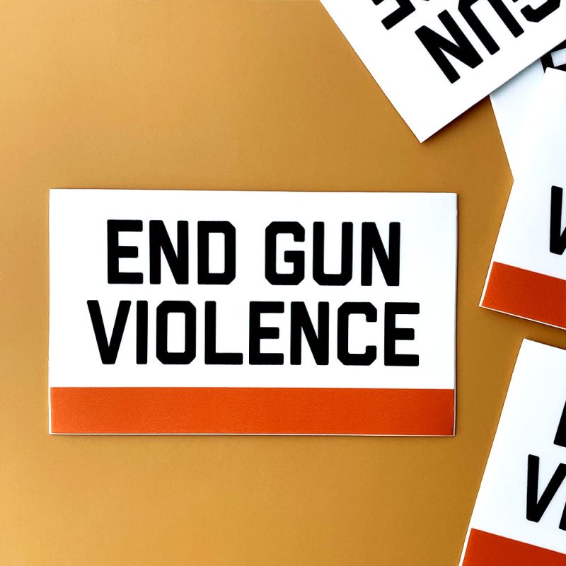 End Gun Violence Vinyl Sticker be3165ca 10ca 4e30 819f be9148c5c3bb