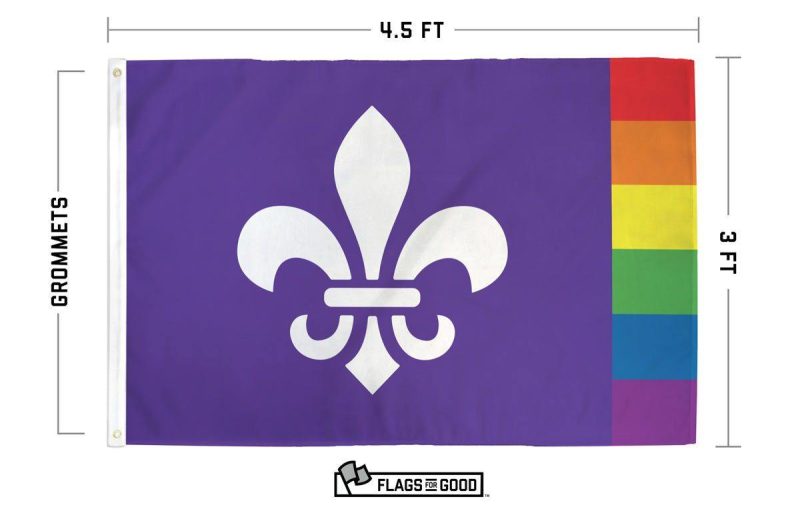 Gay Louisiana Flag Specs