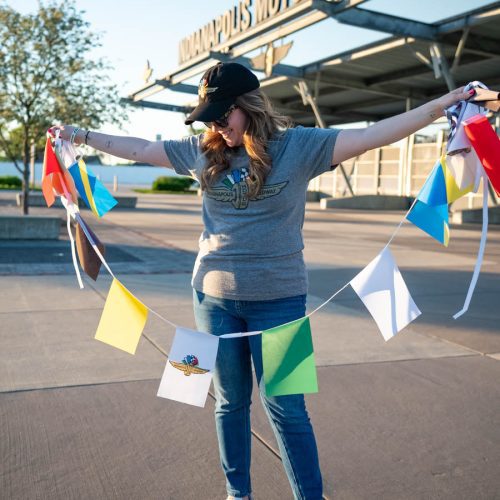 IMS race flag bunting