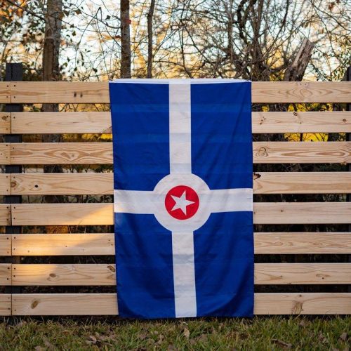 Indianapolis flag Fence