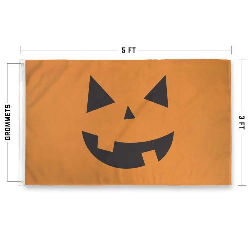 Jack o lantern pumpkin flag specs