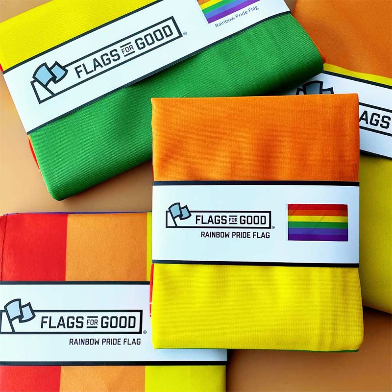 LGBTQ Rainbow Pride Flag Multiple Sizes