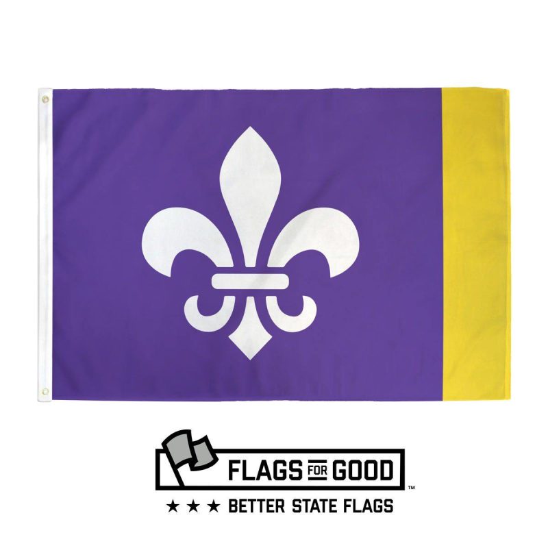 Louisiana Flag Sq