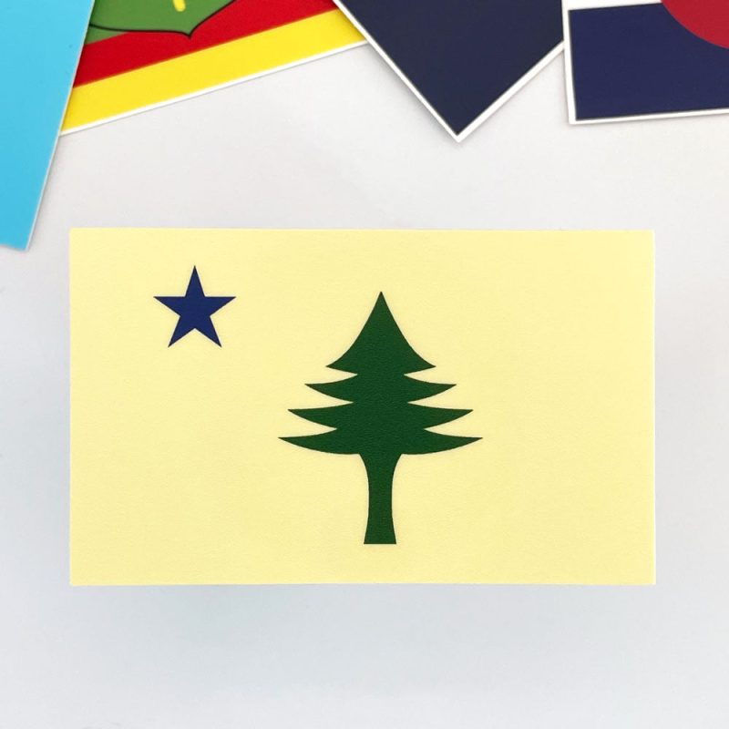 Maine 1901 Vinyl Sticker