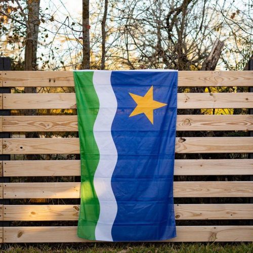 Minnesota North Star Flag Fence