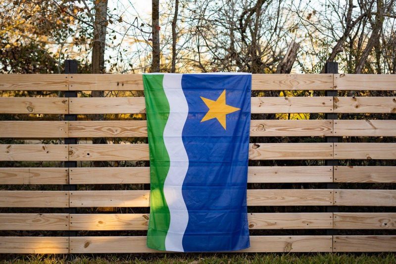 Minnesota North Star Flag Fence