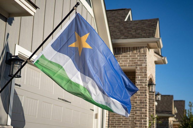 Minnesota North Star Flag Flagpole