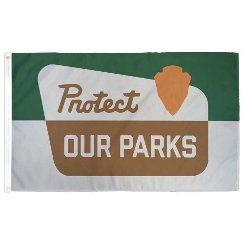 protect our parks flag