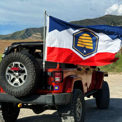 New Utah State Flag 2023 Jeep