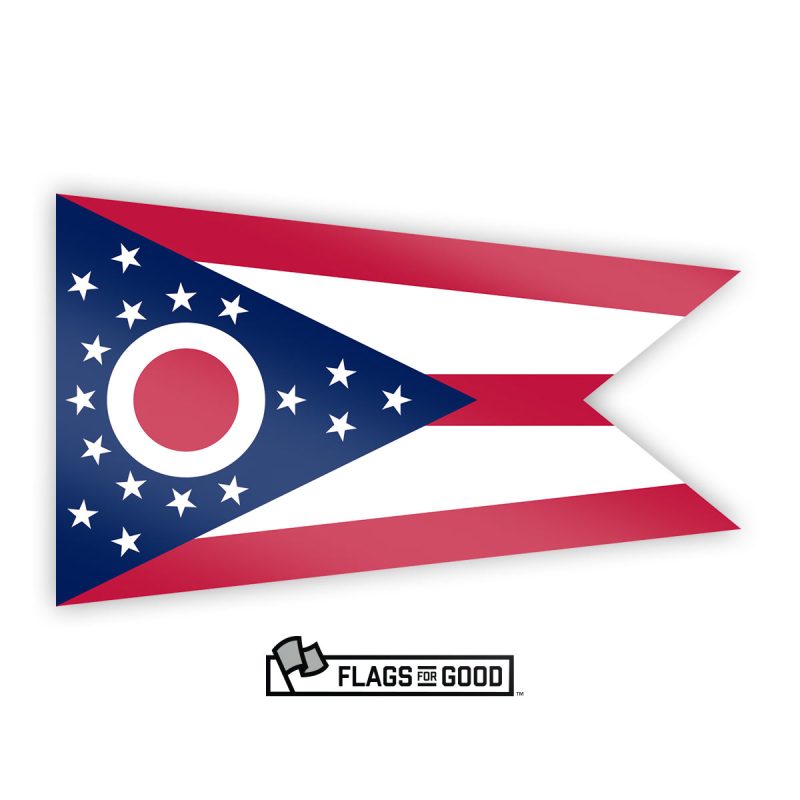 Ohio Flag Sticker