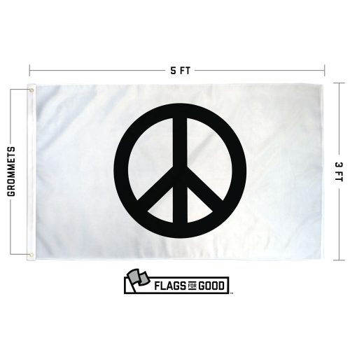 Peace Sign Flag Specs