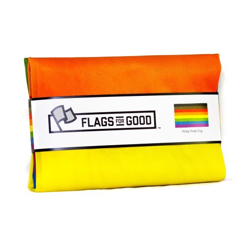 Philly Pride Flag Folded