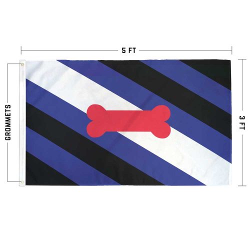 Puppy kink fetish pride flag specs