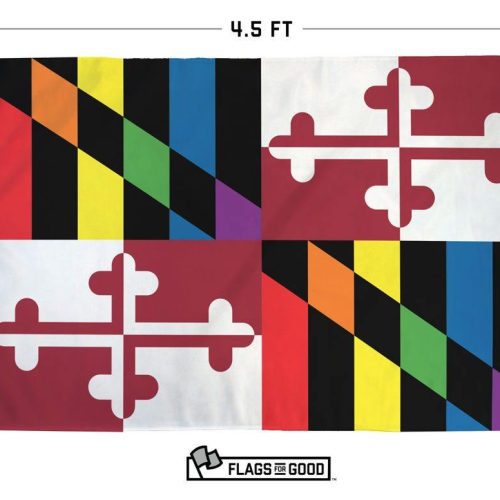 Rainbow Maryland Flag Specs