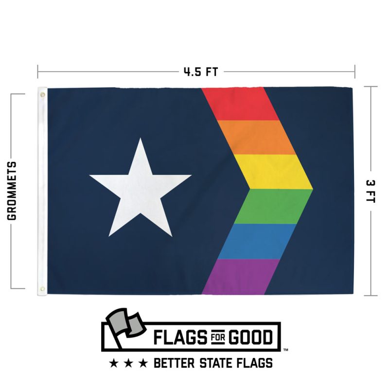 Rainbow Wisconsin Flag Specs