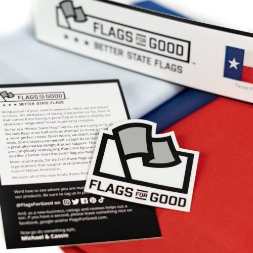 Texas Flag Unfolded