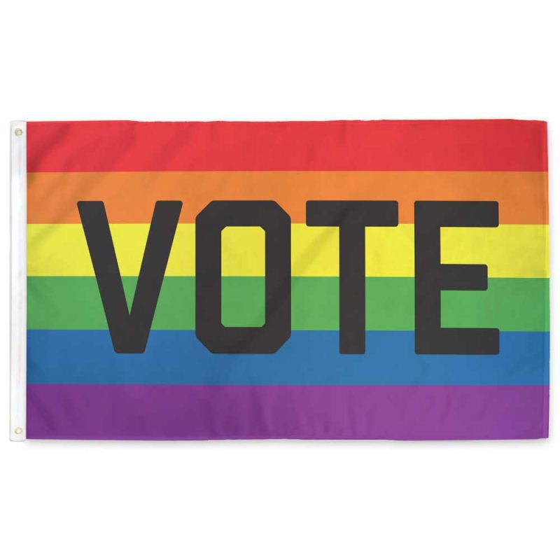 VOTE Rainbow Flag