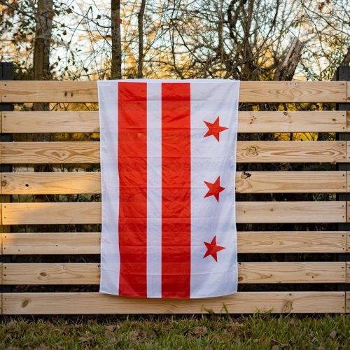 Washington DC Flag Fence