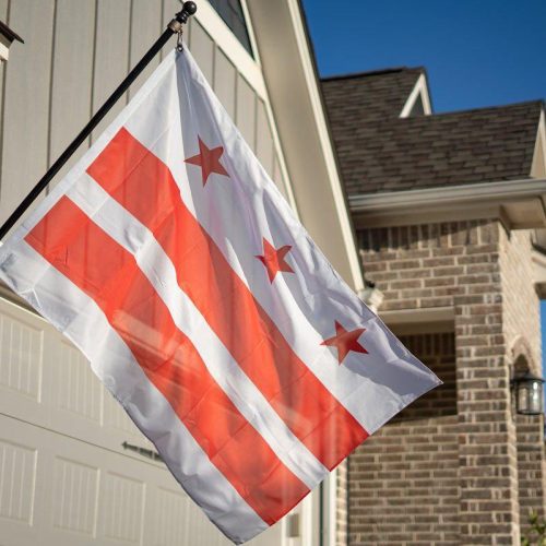 Washington DC Flag Flagpole