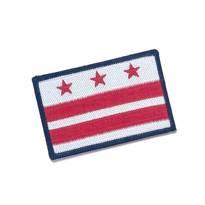 Washington DC Flag Patch