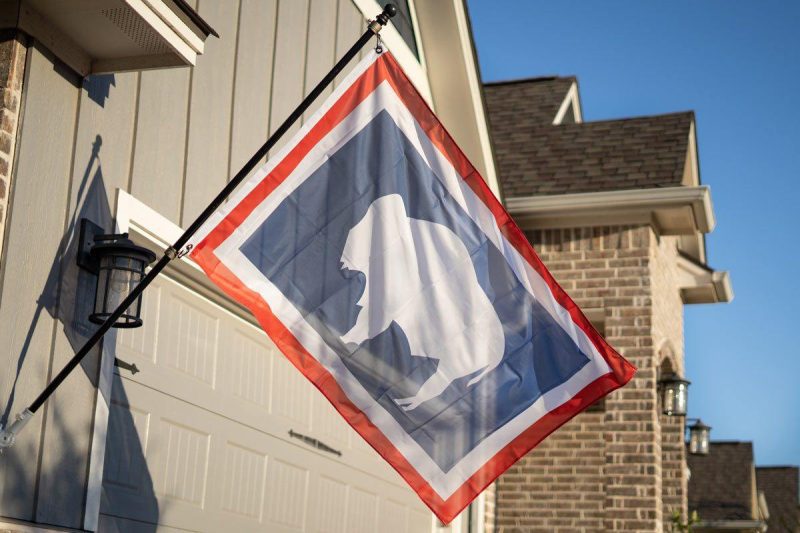 Wyoming Flag Flagpole