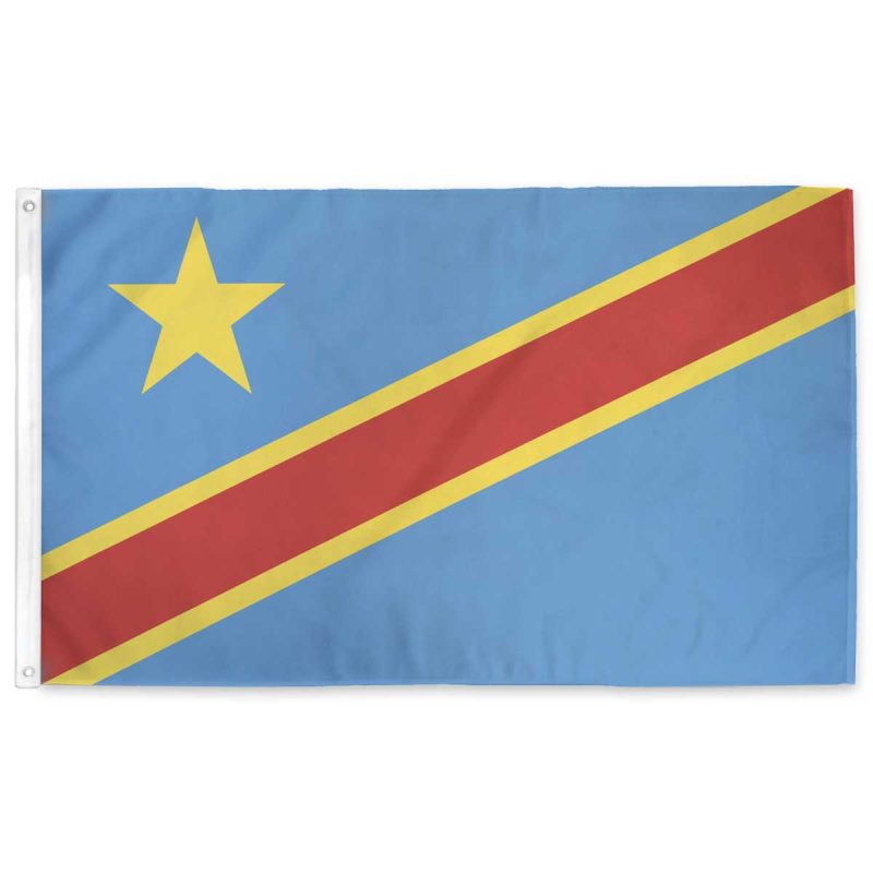 democratic republic congo drc flag