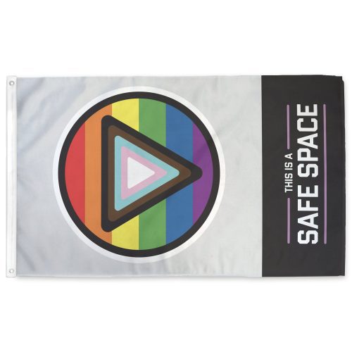 lgbtq safe space flag