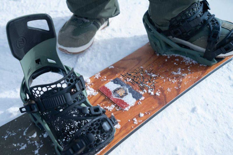 utah flag snowboard stomp pad snow